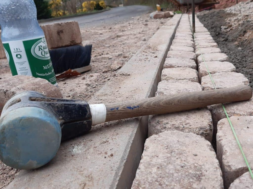 Bild Baustelle Pflastern