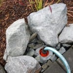 Bewässerung Anschluss